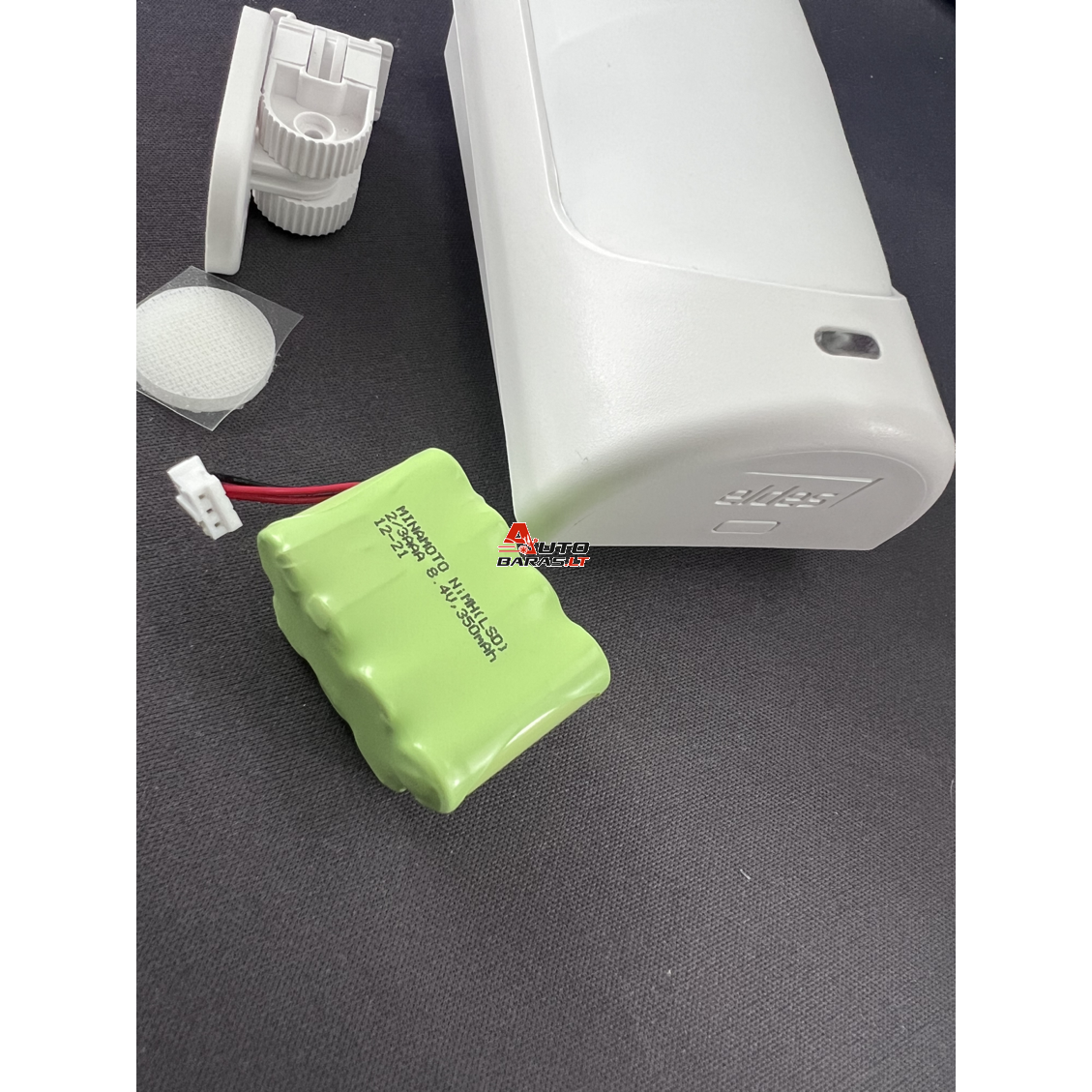 Įkraunama baterija ELDES Ni-Mh 8.4V/350 mAh su Pitbull Alarm PRO korpusu 1