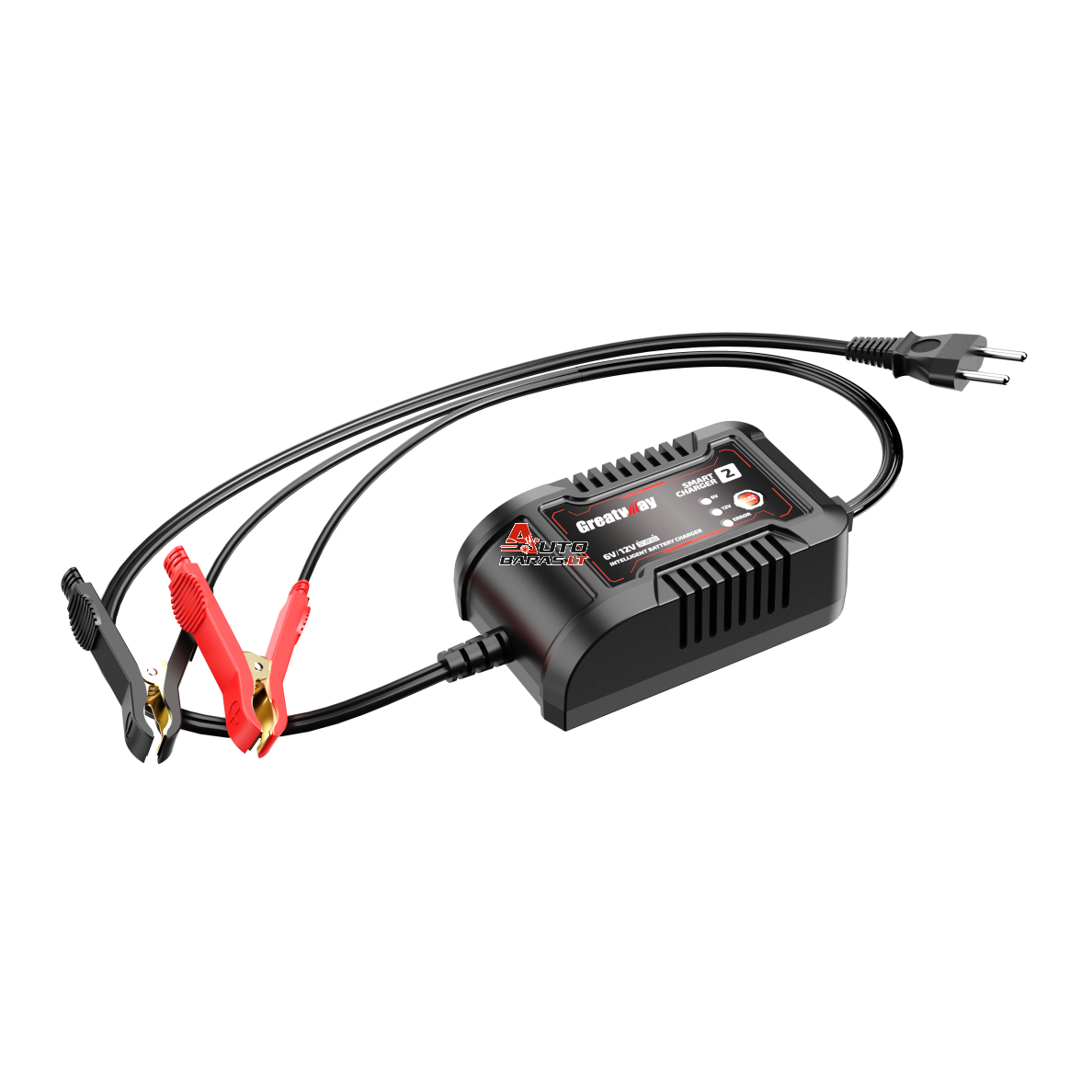 Įkroviklis akumuliatoriui automatinis 6/12V 2A