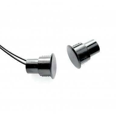 Įleidžiami magnetiniai kontaktai 30x19mm (juodi) Įleidžiami magnetiniai kontaktai 30x19mm (juodi)