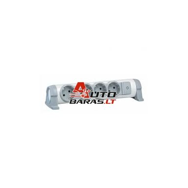 Ilgiklis 4-vietis su jungikliu Legrand 694629