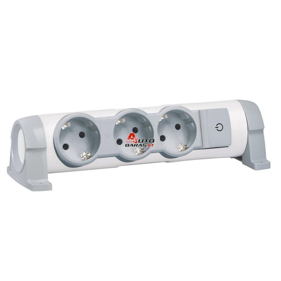 Ilgiklis 3-vietis su jungikliu Legrand 69462