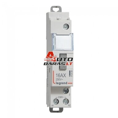 Impulsinė relė 1 N/O Legrand 412408 Impulsinė relė 1 N/O Legrand 412408