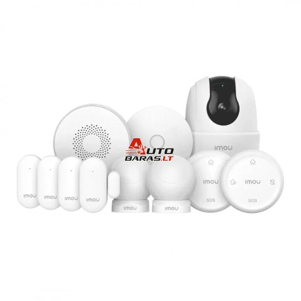 IMOU Belaidė apsaugos sistema Home Alarm Kit-11 su kamera Ranger 2C