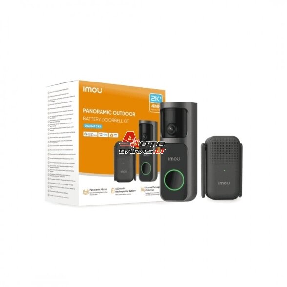 IMOU WiFi durų skambutis Doorbell 3 DB-3EP-4M0W/DS3 1