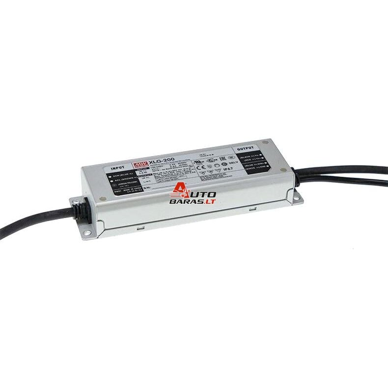 Impulsinis maitinimo šaltinis MEAN WELL 200W (8.3A/24V)