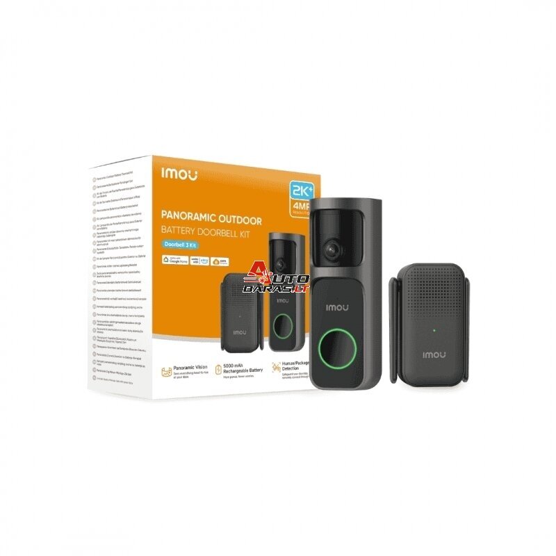 IMOU WiFi durų skambutis Doorbell 3 DB-3EP-4M0W/DS3 1