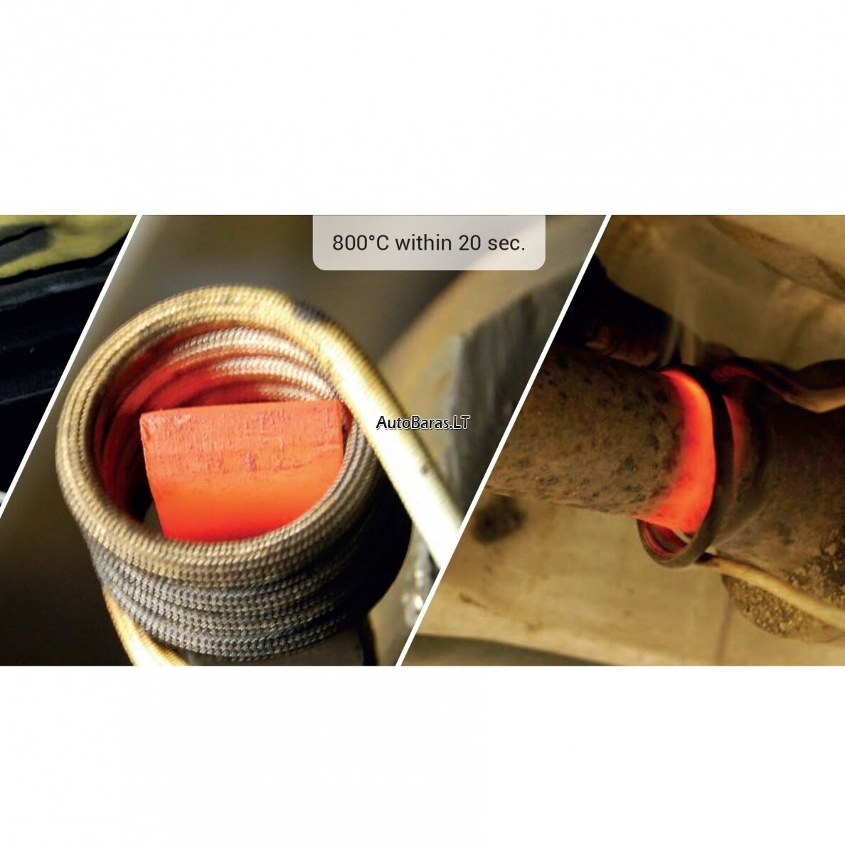 DAWELL CZ Indukcinis kaitintuvas 1.5KW su spiralių rinkiniu 6