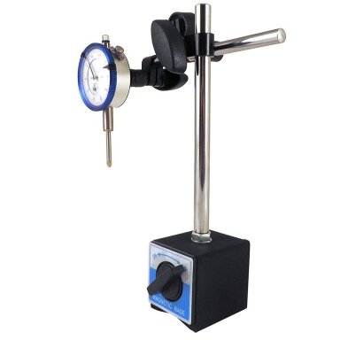 Indikatorius su magnetiniu stovu 0-10mm NUOMA Indikatorius su magnetiniu stovu 0-10mm NUOMA