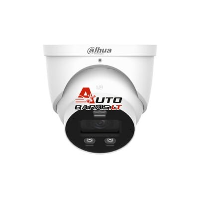 IP kamera Dahua IPC-HDW3849H-AS-PV-0280B-PRO (Balta, 8MP, 2.8mm 109°, IR LED 30m, IP67)