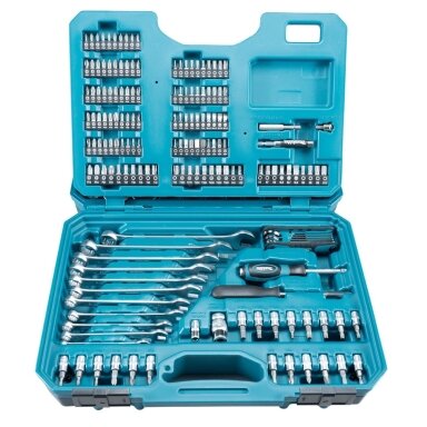 Įrankių komplektas Makita E-10883 (221 vnt) Įrankių komplektas Makita E-10883 (221 vnt)