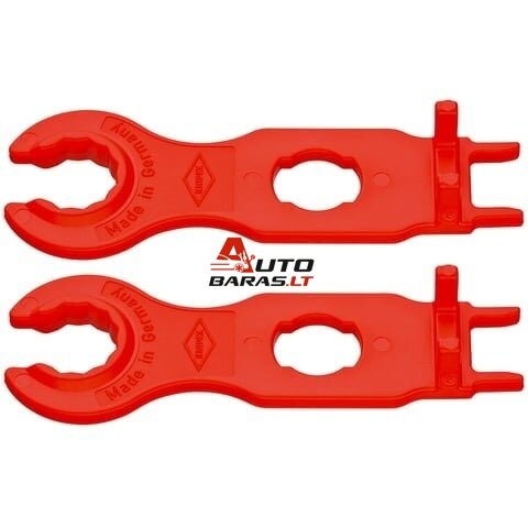 Įrankių komplektas Knipex 97 49 66 2 (saulės modulių MC4 jungtims)