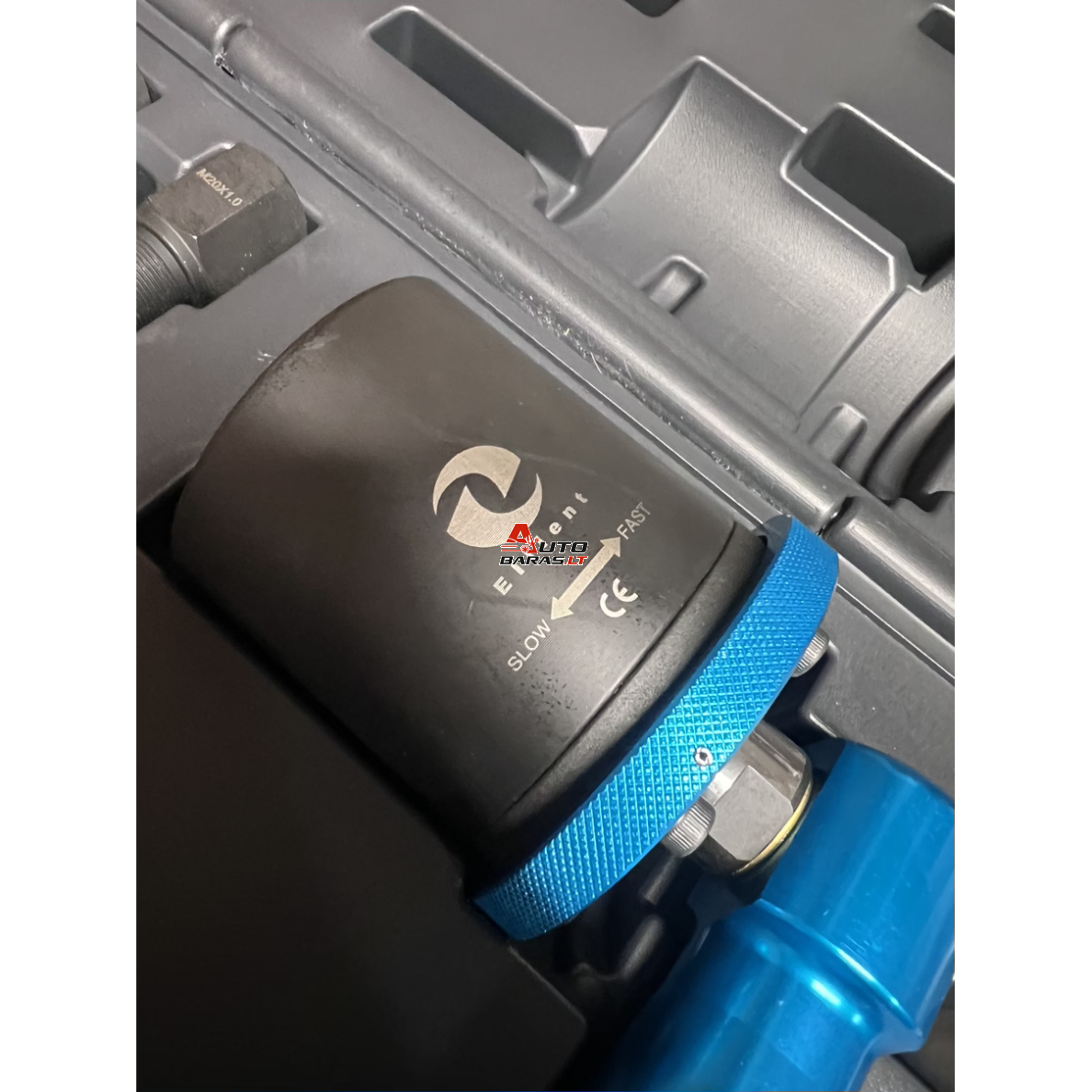 ELLIENT TOOLS Išmušėjų rinkinys dyzeliniams purkštukams pneumatinis 7vnt. 4