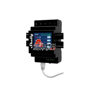 Išmanioji relė Shelly Pro 4PM (4 kanalai, DIN, LAN, Wi-Fi, Bluetooth, 16A/kanalui) Išmanioji relė Shelly Pro 4PM (4 kanalai, DIN, LAN, Wi-Fi, Bluetooth, 16A/kanalui)