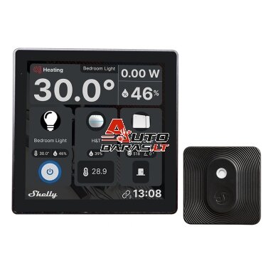 Išmanių namų valdymo ekranas Shelly Wall Display XL juodas (10.1" liečiamas ekranas, Wi-Fi 6, Bluetooth) Išmanių namų valdymo ekranas Shelly Wall Display XL juodas (10.1" liečiamas ekranas, Wi-Fi 6, Bluetooth)
