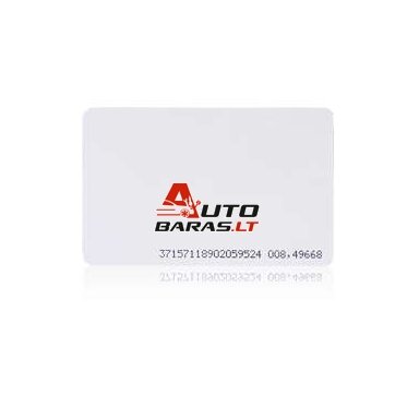 ISO kortelė RFID S301A ISO kortelė RFID S301A