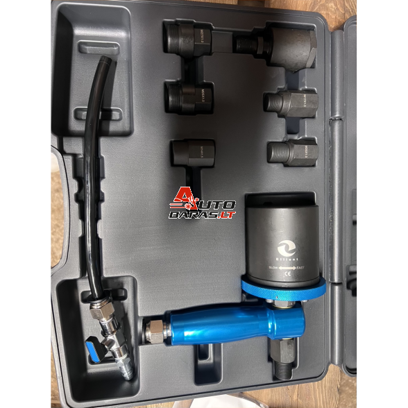 ELLIENT TOOLS Išmušėjų rinkinys dyzeliniams purkštukams pneumatinis 7vnt. 1
