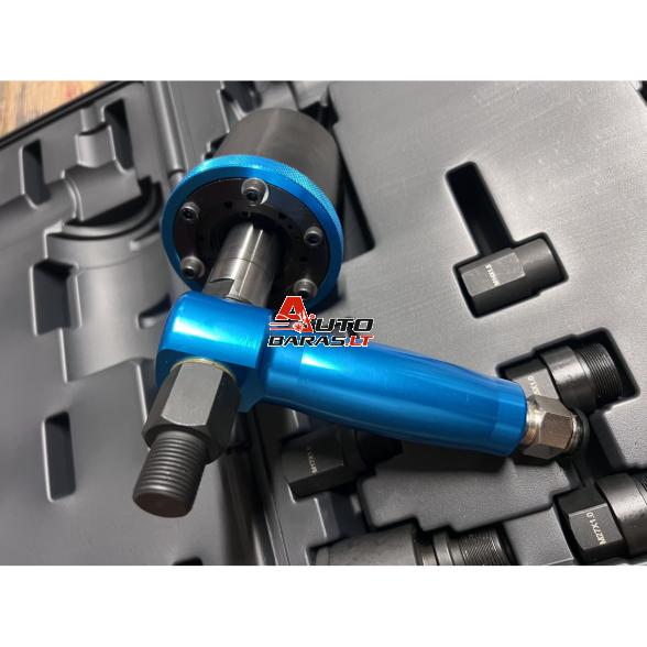 ELLIENT TOOLS Išmušėjų rinkinys dyzeliniams purkštukams pneumatinis 7vnt. 3