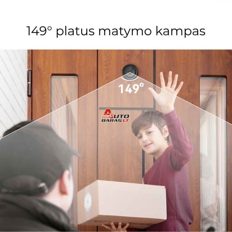 Išmani durų akutė su monitoriumi IMOU VD1-5M0S, 5MP, pakraunama 4