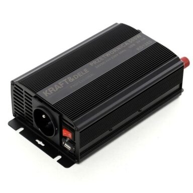 Įtampos keitiklis (inverteris) 500/1000W 12V-230V Įtampos keitiklis (inverteris) 500/1000W 12V-230V
