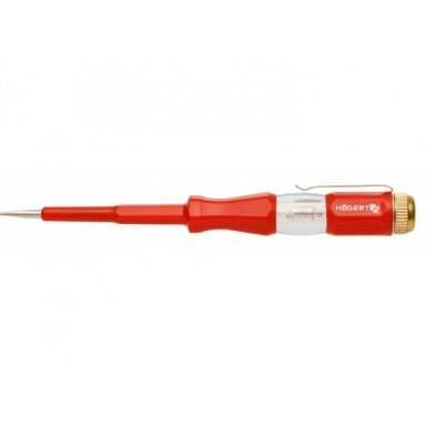 Įtampos testeris HOGERT HT1S982 (100-250V, 140mm) Įtampos testeris HOGERT HT1S982 (100-250V, 140mm)