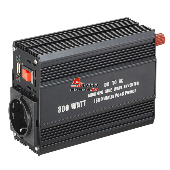 Įtampos keitiklis (inverteris)  12V/24V-230V 13