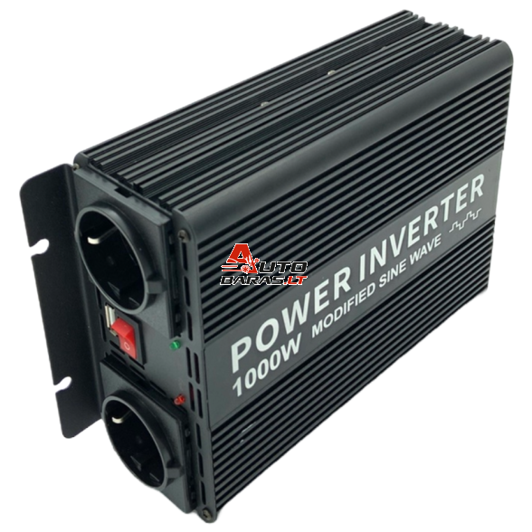 Įtampos keitiklis (inverteris)  12V/24V-230V 14