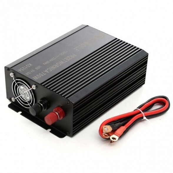 Įtampos keitiklis (inverteris) 700/1400W 12V-230V 2