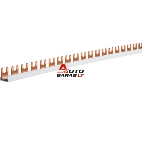 Izoliuota sujungimo šyna Hager HKDN163B (1P, 57 mod., 10mm)