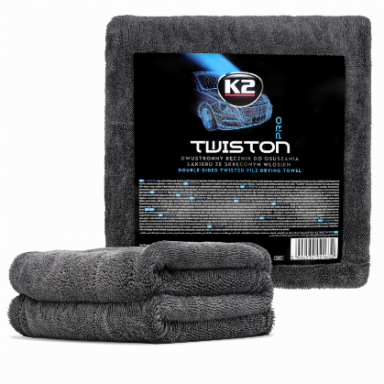 K2 TWISTY PRO SAUSINIMO MIKROPLUOŠTO ŠLUOSTĖ  60X90cm 1200 GSM