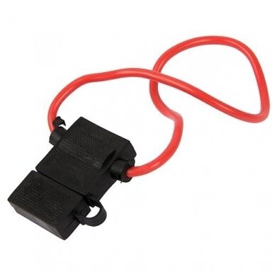 K27 saugiklio lizdas su laidu 4mm K27 saugiklio lizdas su laidu 4mm