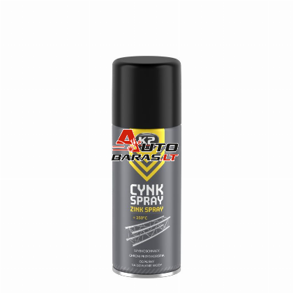 K2  Aerozolis purškiamas CINKAS / DAŽAI "CYNK SPRAY" 400ML