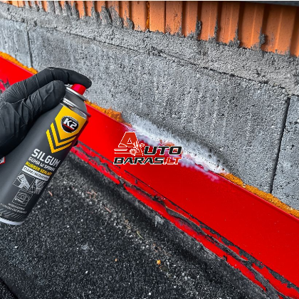 K2 SILGUM ELASTINĖ PURŠKIAMA GUMINĖ DANGA BESPALVĖ 400ML 4