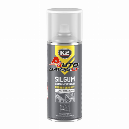 K2 SILGUM ELASTINĖ PURŠKIAMA GUMINĖ DANGA BESPALVĖ 400ML