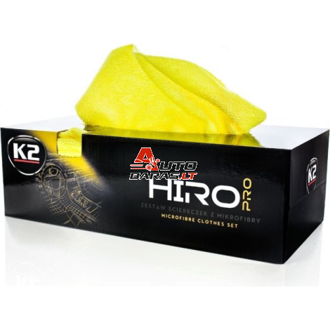 K2 HIRO PRO MIKROPLUOŠTO ŠLUOSTĖS 30 VNT 30X30 CM 6