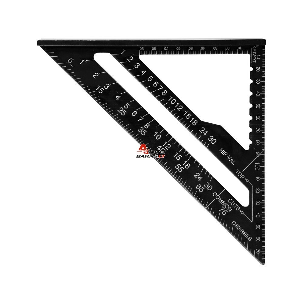 YATO Kampainis/rėmas aliuminis 180mm metrinė/colinė sistema 1