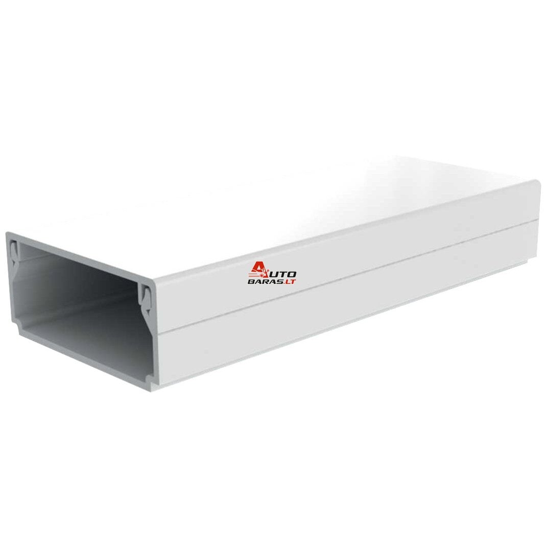 Kabelių lovelis Kopos LHD 50X20_HD (baltas, 50×20 mm, 2 m, su apsaugine plėvele)