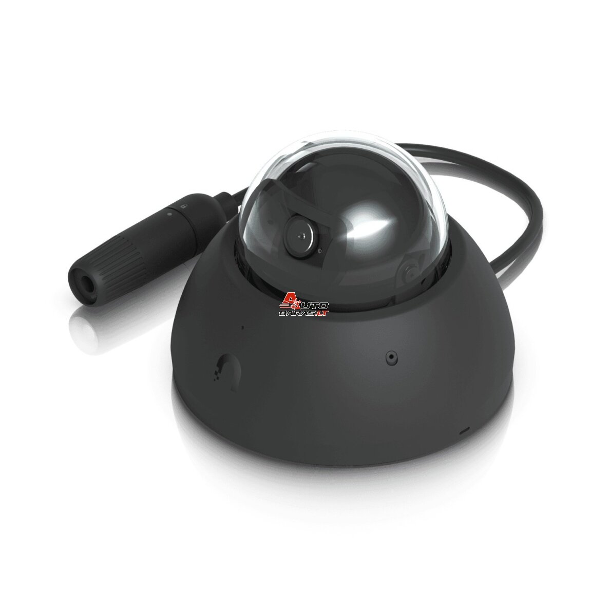 Kamera Ubiquiti UniFi UVC-AI-Dome-B (Juoda, 4K, 109.9° ultra-wide, AI, IR 40m)