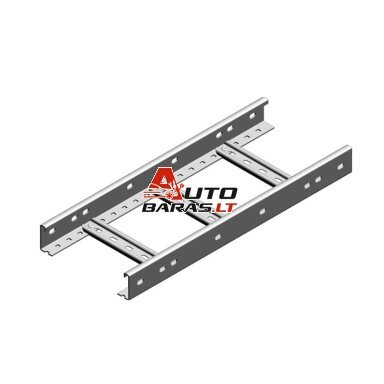 Kabelinės kopėčios DKD600H50/3N (1.2 mm, L-3 m) BAKS Kabelinės kopėčios DKD600H50/3N (1.2 mm, L-3 m) BAKS