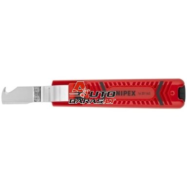 Kabelio nužievintojas Knipex 16 20 165 SB (Ø8–28mm, su peiliu) Kabelio nužievintojas Knipex 16 20 165 SB (Ø8–28mm, su peiliu)