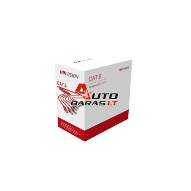 Kabelis ryšio Hik-vision UTP 6 (Gysla-0.55mm, ritė 305m) DS-1LN6U-SC0 Kabelis ryšio Hik-vision UTP 6 (Gysla-0.55mm, ritė 305m) DS-1LN6U-SC0