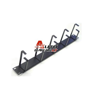 Kabelių tvarkymo panelė LK-CM-0040 19'' 1U (5 metaliniai žiedai, aukštis 65mm, be varžtų) Kabelių tvarkymo panelė LK-CM-0040 19'' 1U (5 metaliniai žiedai, aukštis 65mm, be varžtų)