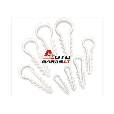 Kaištis apkabėlė 2.5mm, USMO - 2 (100 vnt)