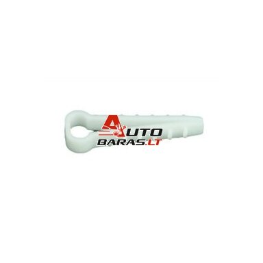 Kaištis apkabėlė 2x2,5mm Pawbol H.7311 (100 vnt, baltas)