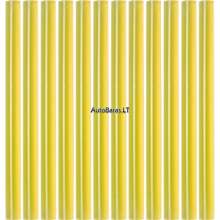 YATO Karštų klijų lazdelių rinkinys (geltonos) (12vnt) 7.2x100mm