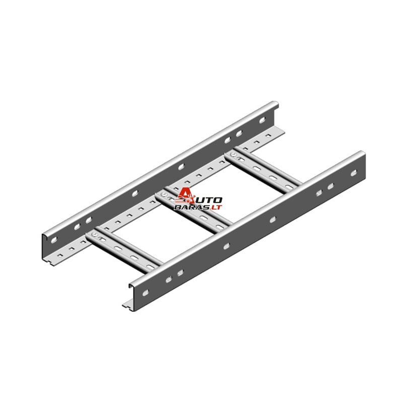 Kabelinės kopėčios DKD600H50/3N (1.2 mm, L-3 m) BAKS