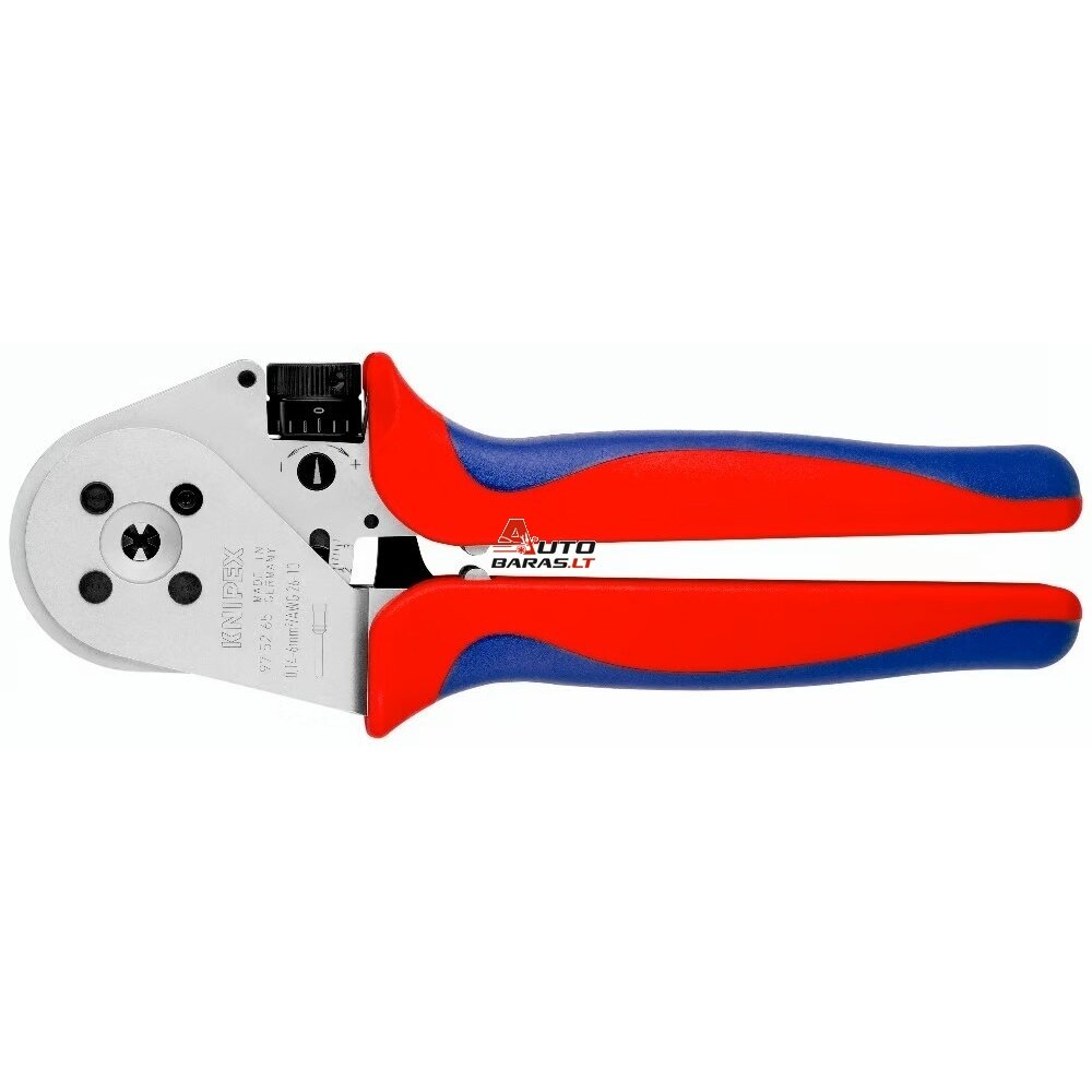 Keturių ašmenų užspaudimo replės elektros instaliacijai KNIPEX