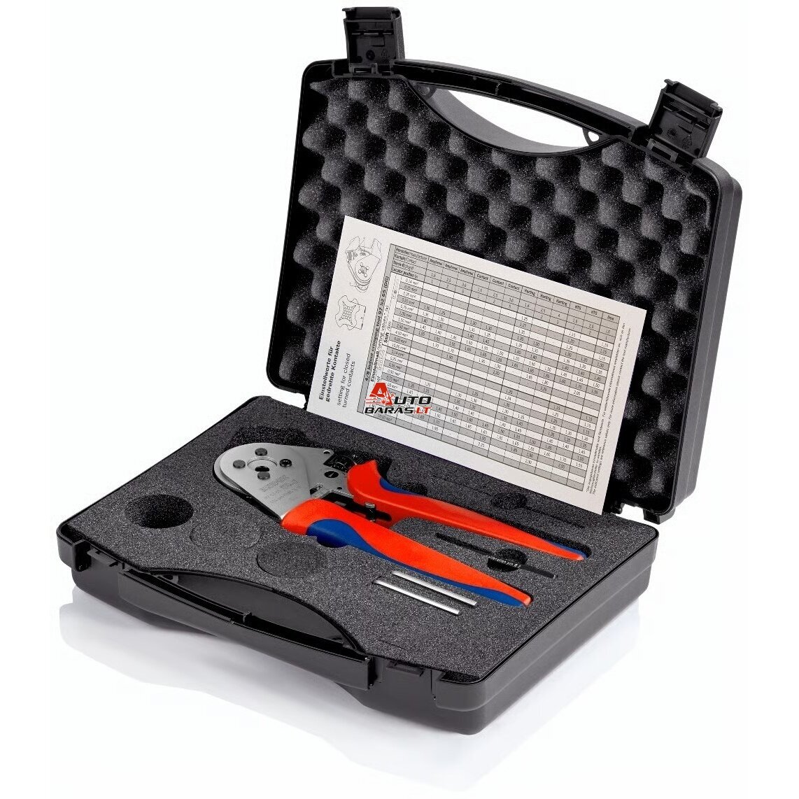 Keturių ašmenų užspaudimo replės elektros instaliacijai KNIPEX 7