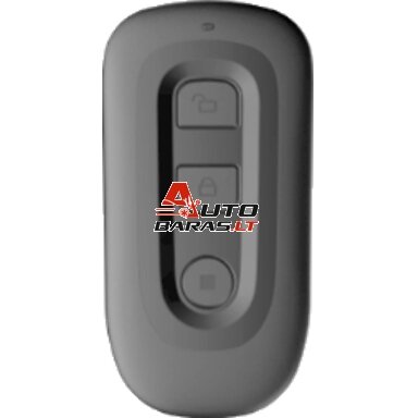 Kelio užtvaro nuotolinis pultelis Hikvision DS-TMG012-A1 (pilkas)