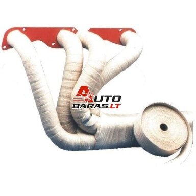 Keraminė termoizoliacija išmetimo sistemai 10m x 5cm (1.0mm storio) iki 800 laipsnių Keraminė termoizoliacija išmetimo sistemai 10m x 5cm (1.0mm storio) iki 800 laipsnių