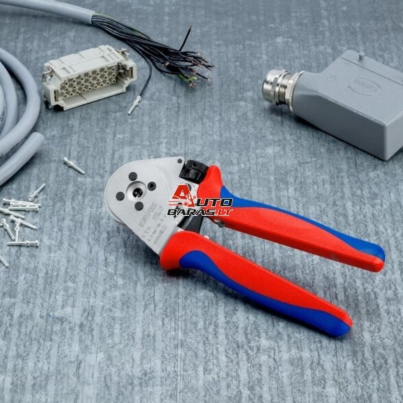 Keturių ašmenų užspaudimo replės elektros instaliacijai KNIPEX 5